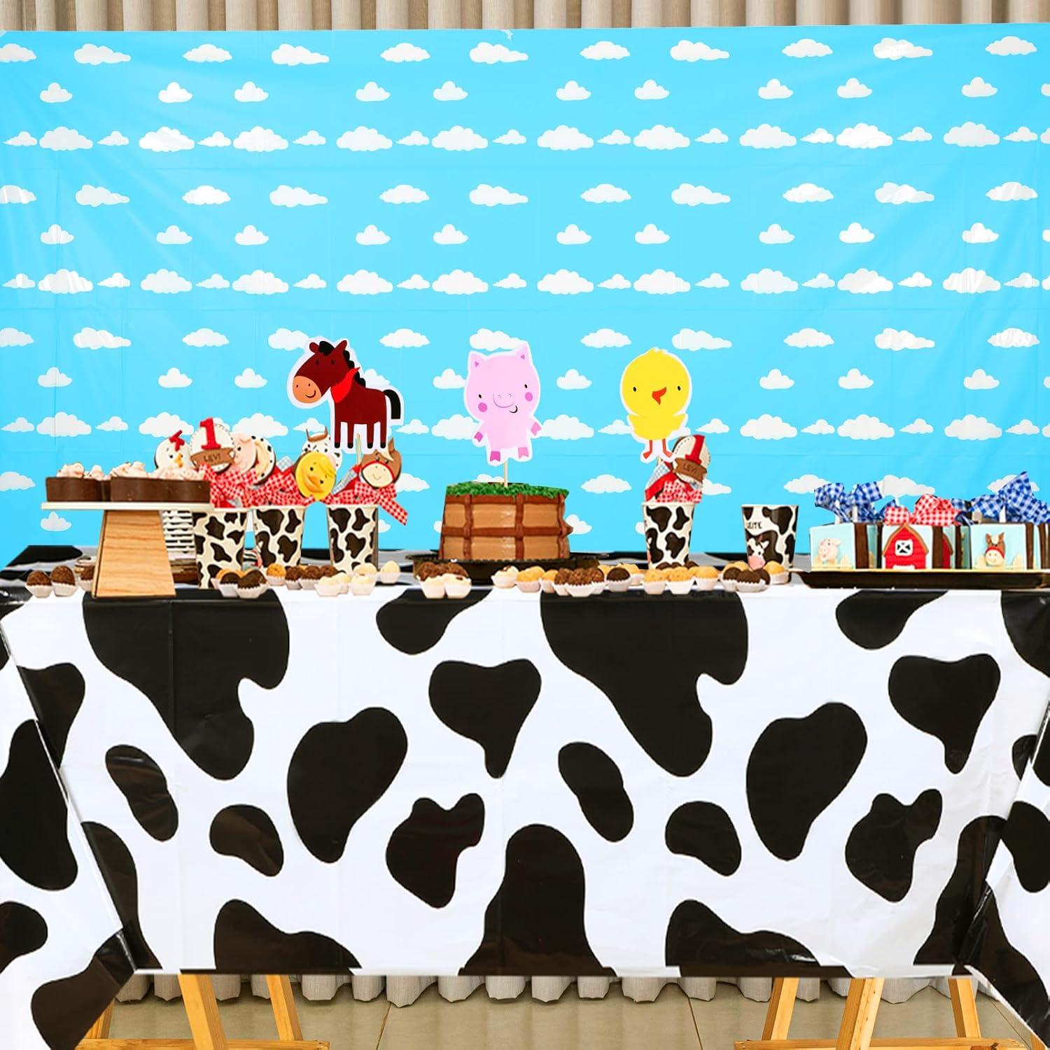 Juego de Manteles de Fiesta Hosuly 12 Pcs 137x274 cm