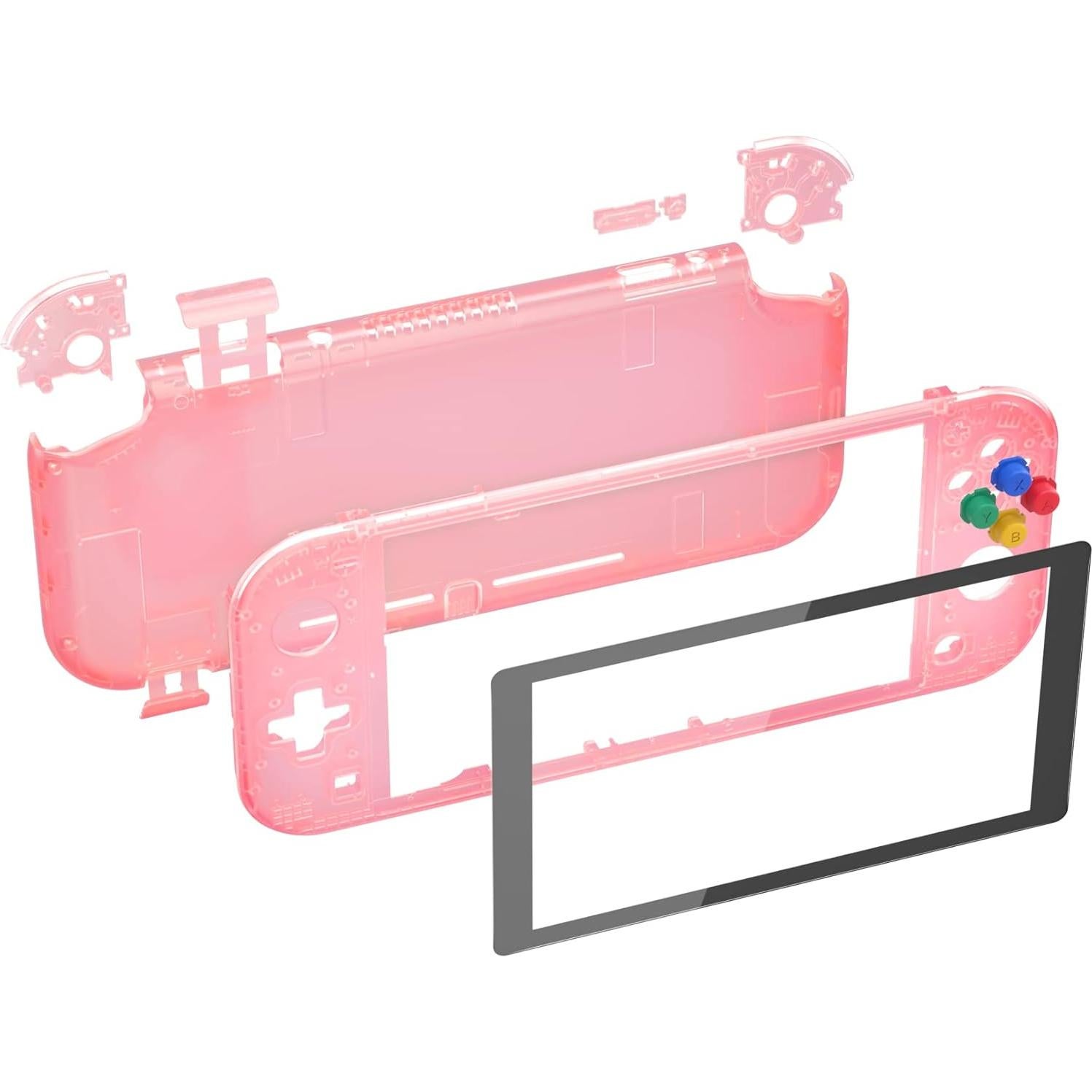 Carcasa de Reemplazo eXtremeRate Cherry Pink para Nintendo Switch Lite