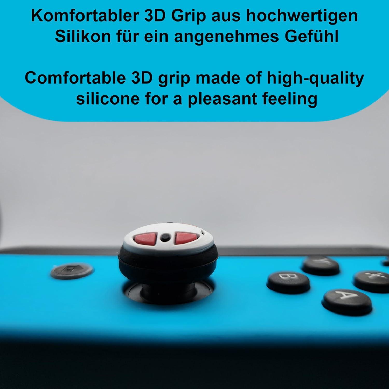 Tapas de Agarre MatoSan para Joystick Switch Joy-Con - Silicona