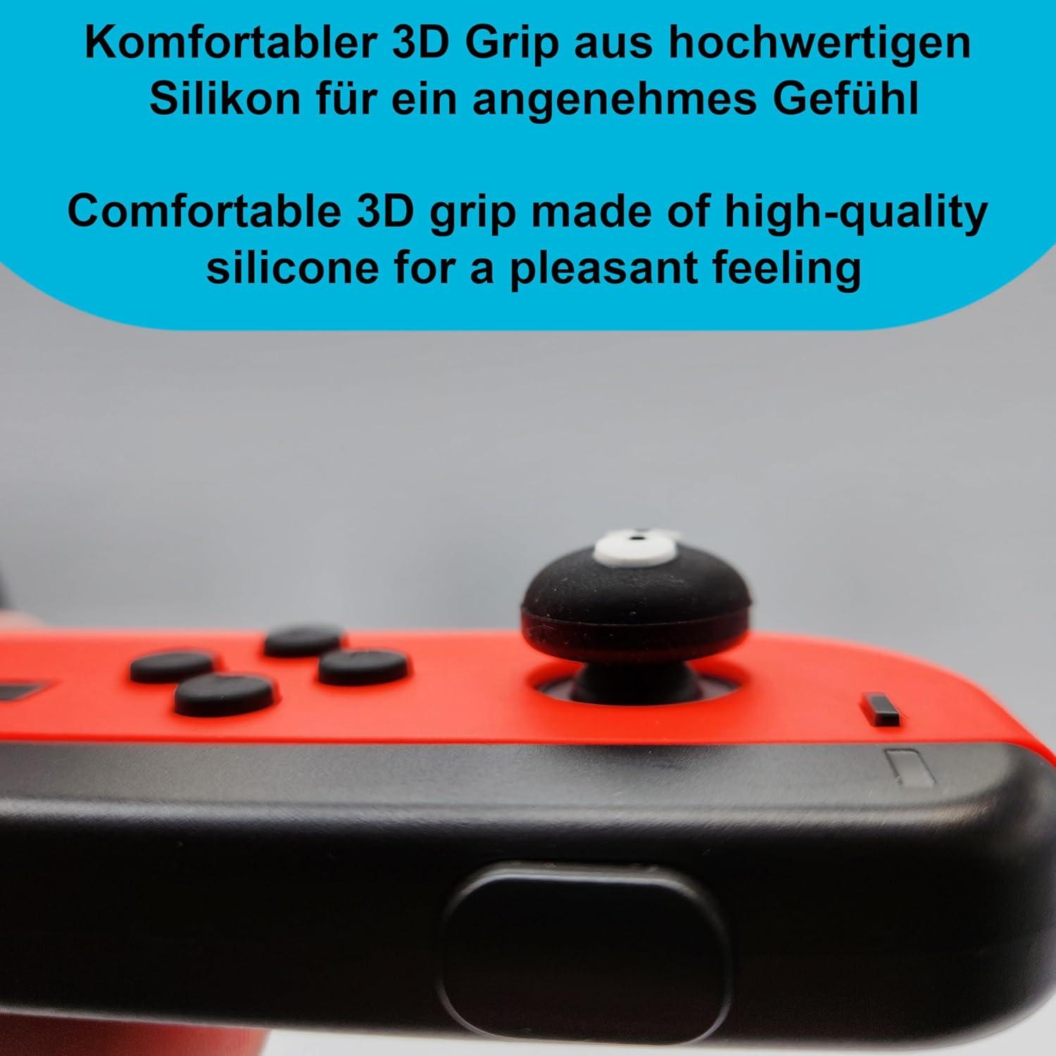 Tapas de Agarre MatoSan para Joystick Switch Joy-Con - Silicona