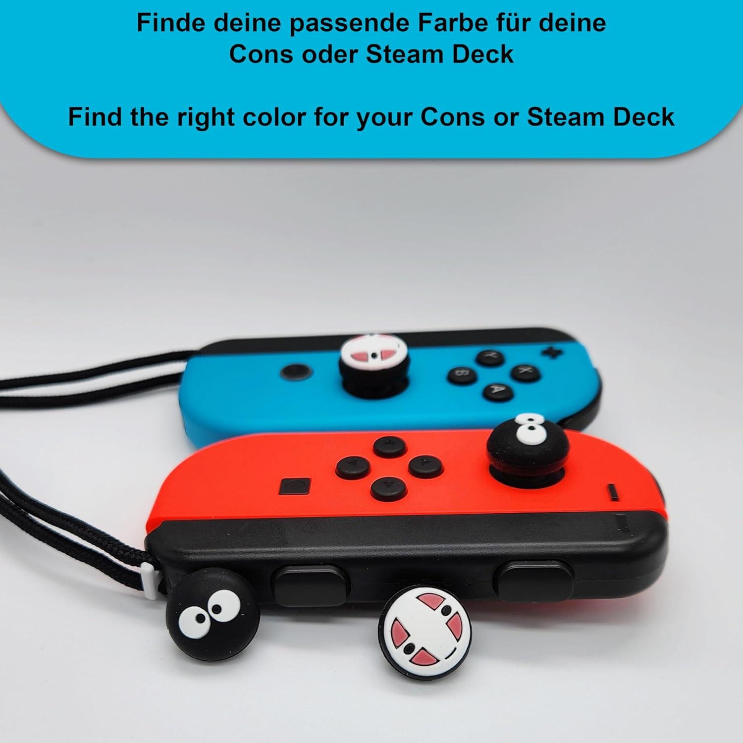 Tapas de Agarre MatoSan para Joystick Switch Joy-Con - Silicona