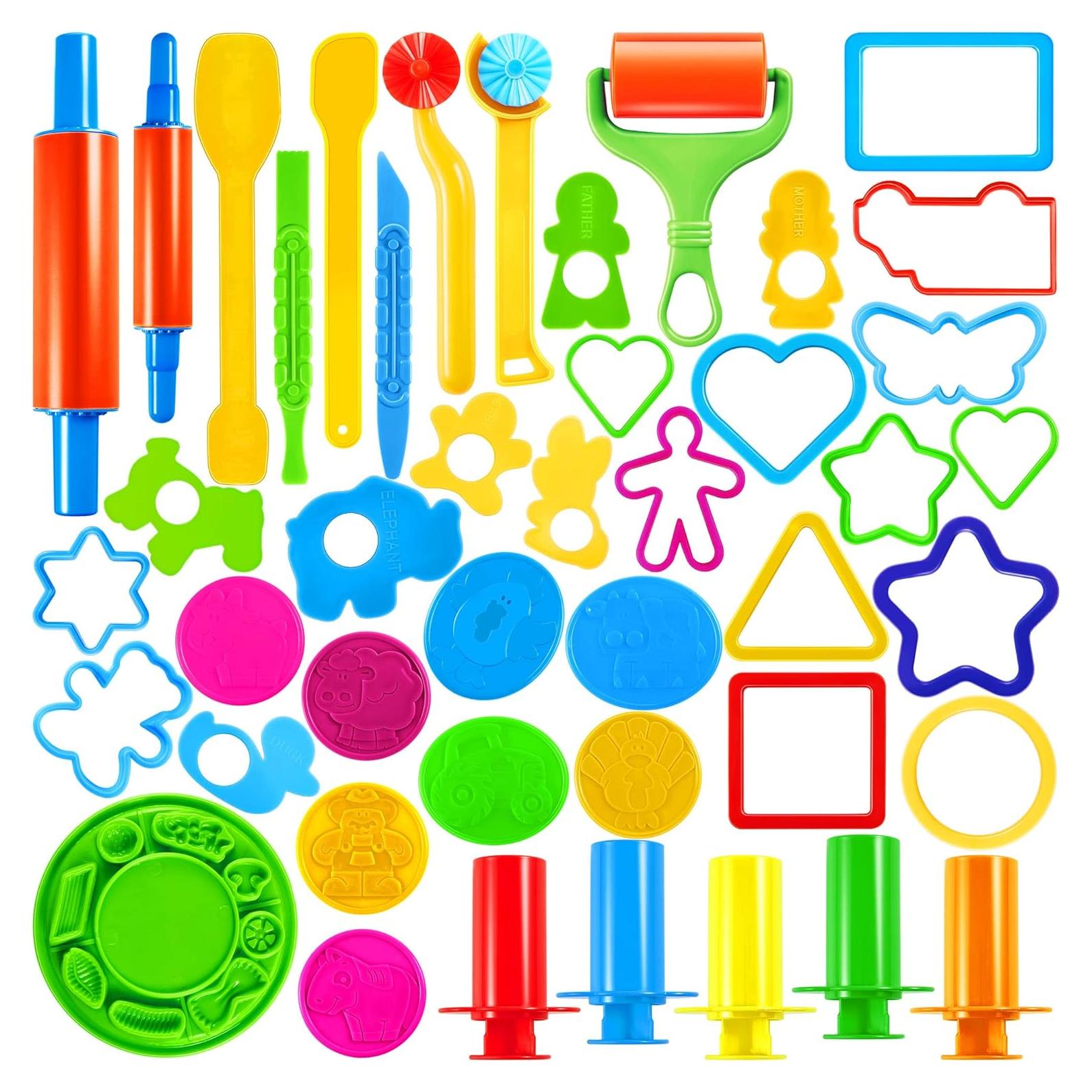 Juego de Herramientas de Arcilla Joyin 44 Piezas para Niños