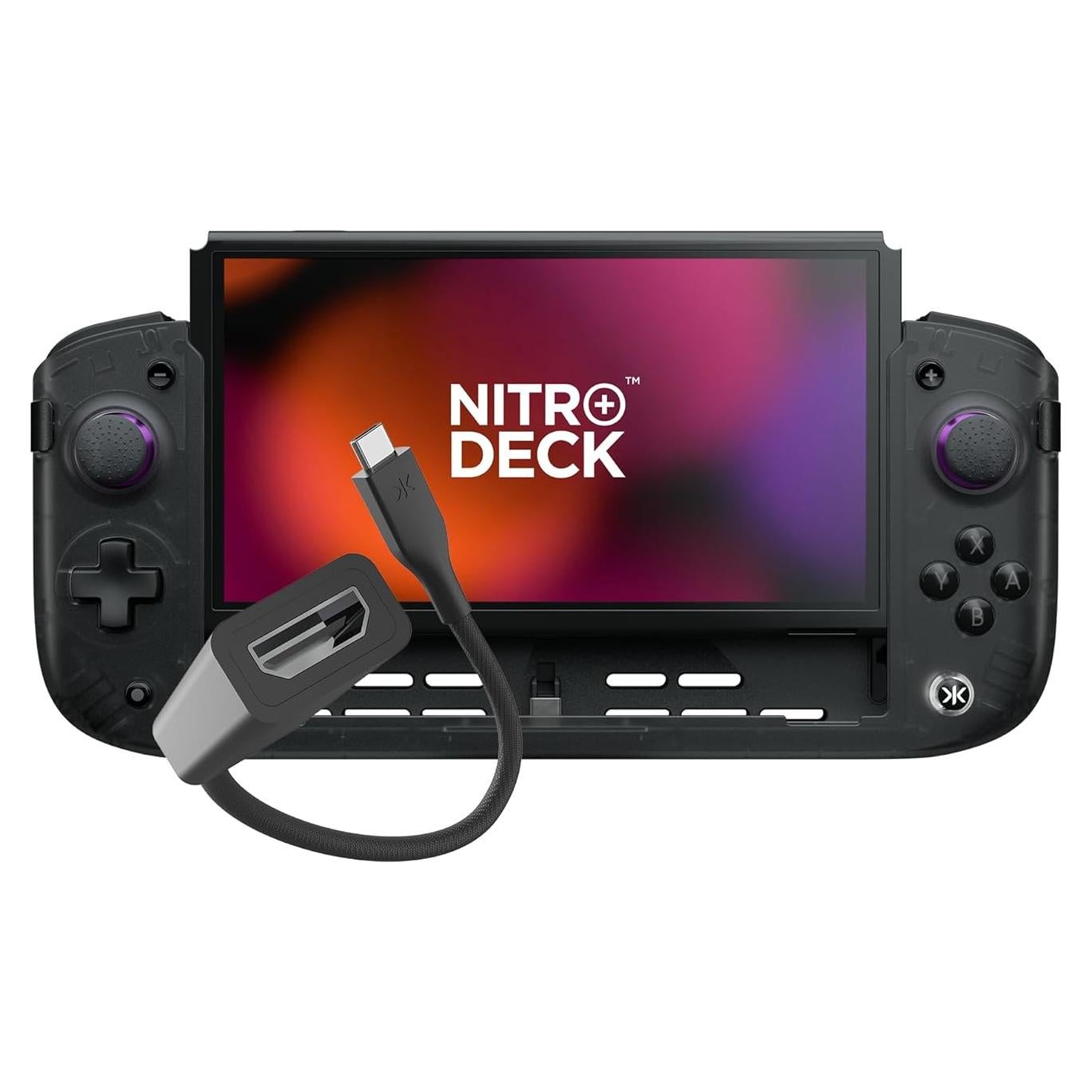 Controlador Pro Portátil CRKD Nitro Deck+ para Nintendo Switch