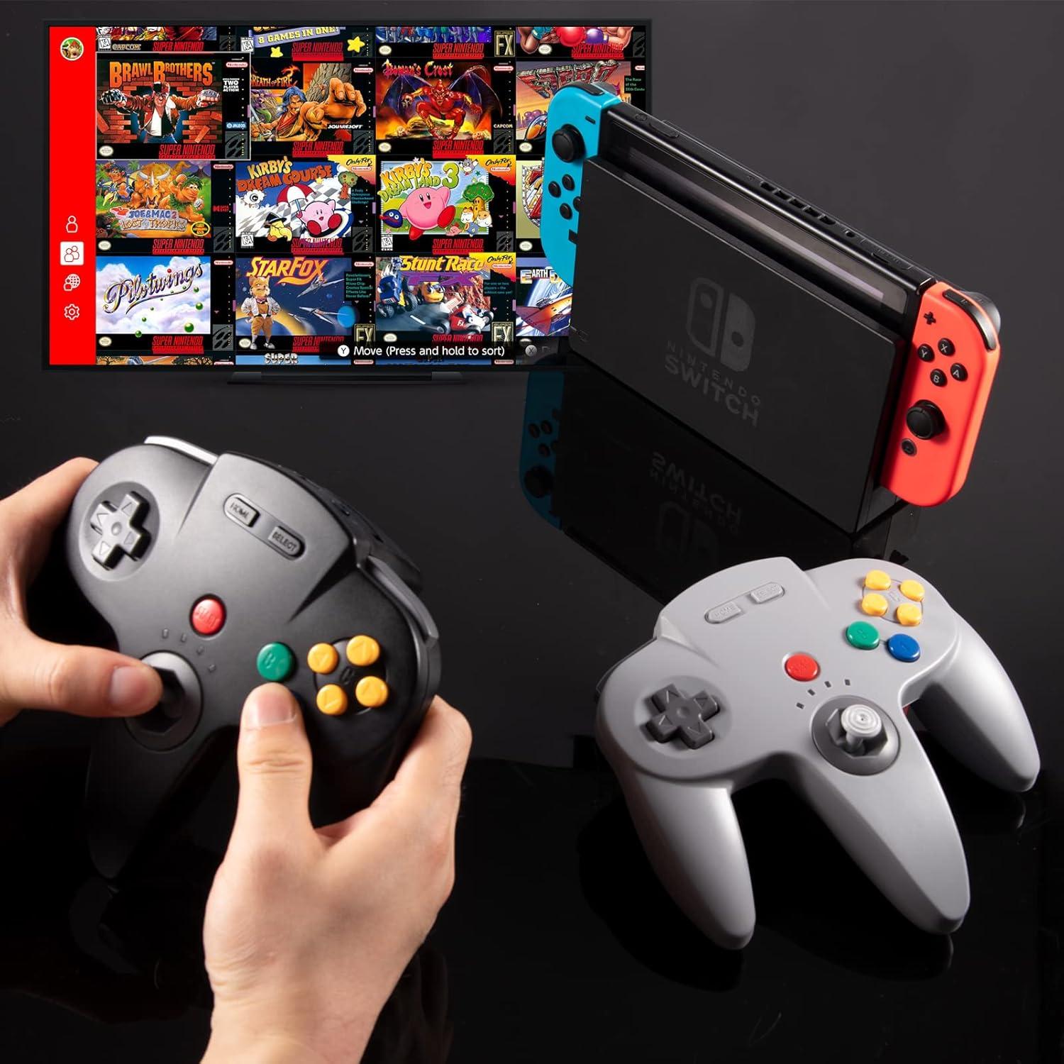 Controlador Inalámbrico 2.4 GHz SAFFUN para Switch y PC - 2 Paquete