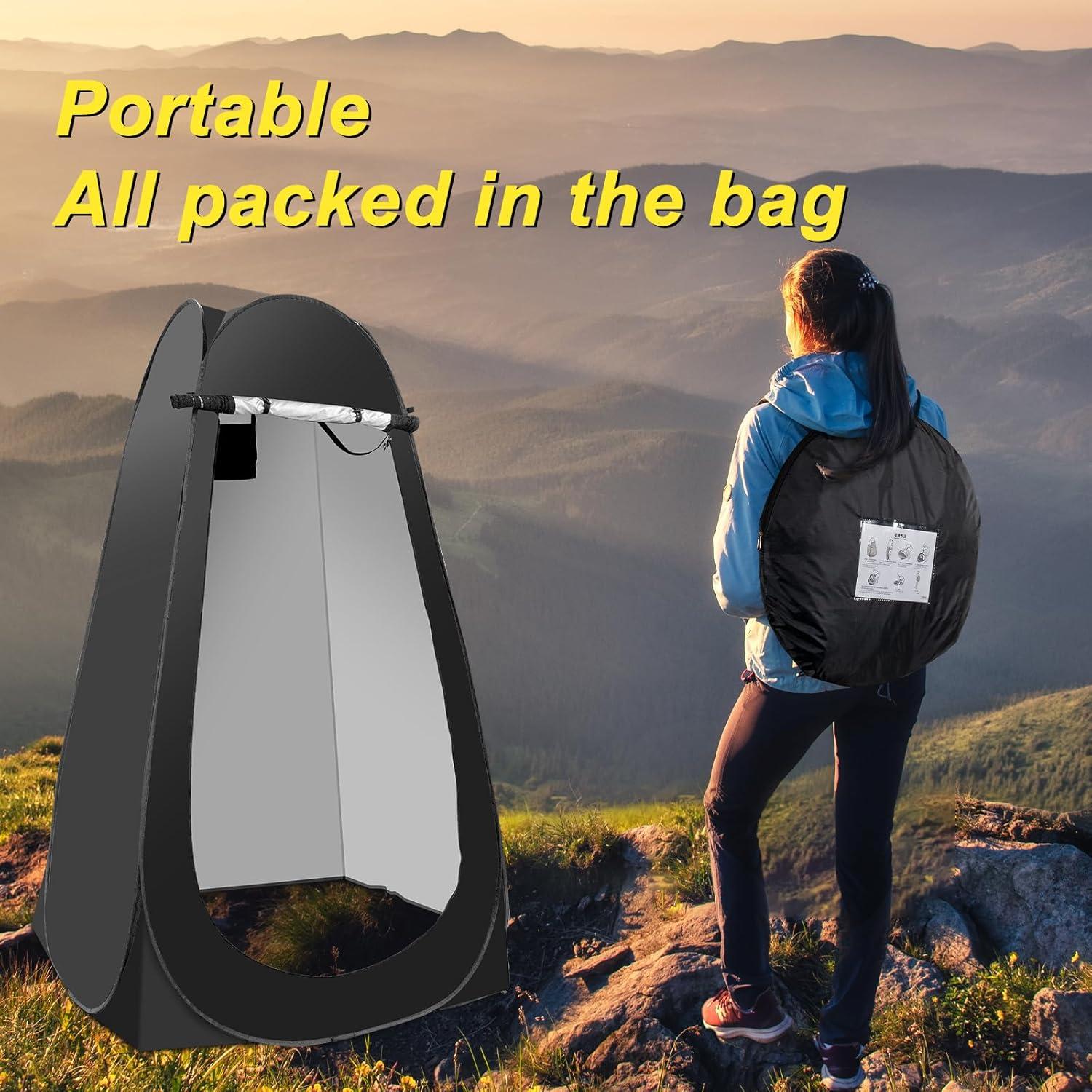 Tienda de Ducha Portátil G2 GO2GETHER 120x120 cm 5 Personas