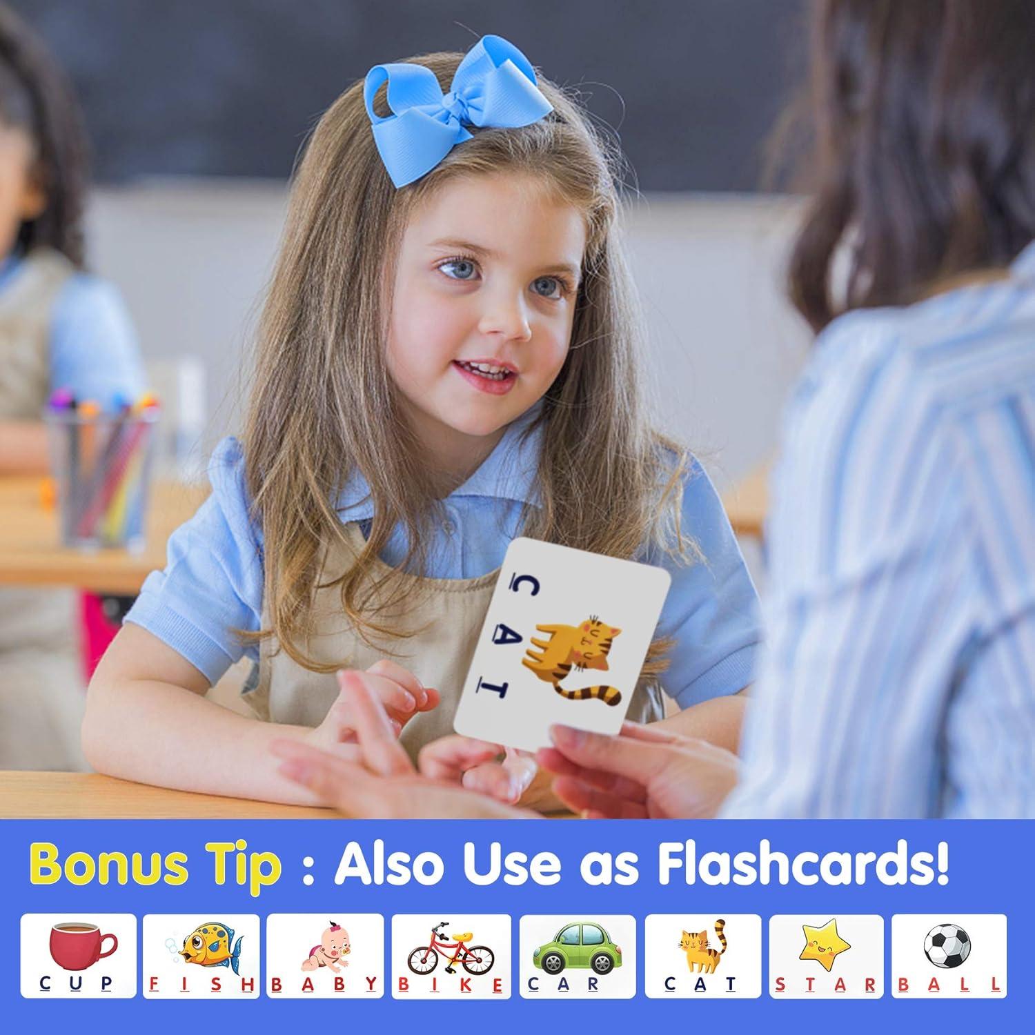 Juguete Educativo HahaGift para Niños 3-5 Años - Juego de Letras