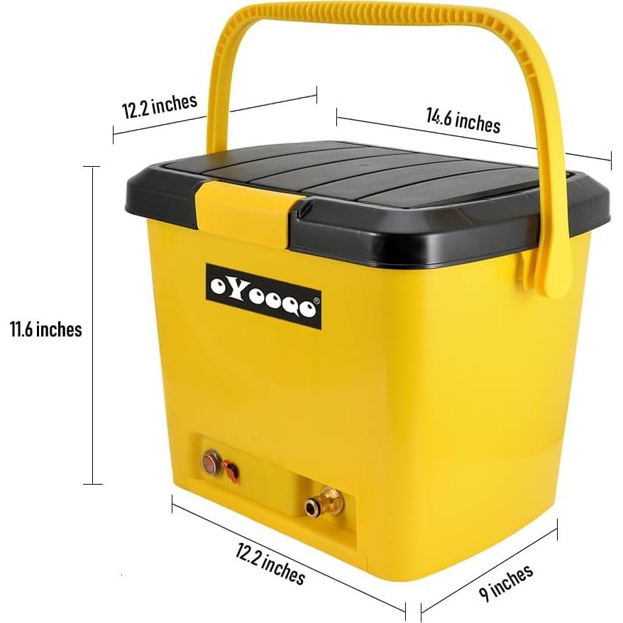 Ducha Portátil OYOOQO 5 Galones para Camping y Jardín