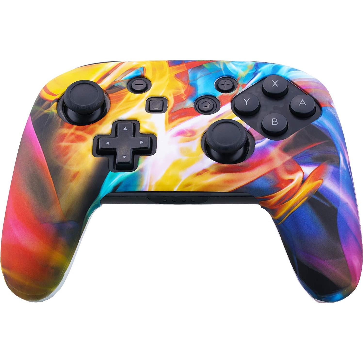 Funda de Silicona YoRHa para Controlador Pro Nintendo + 8 Agarre