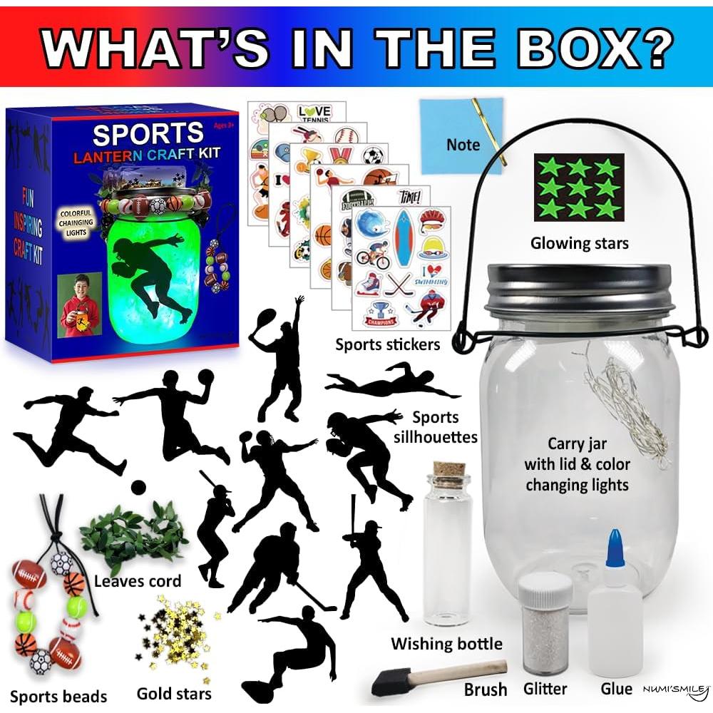 Luz Nocturna Deportiva DIY NUMI'SMILE para Niños 3-12 Años