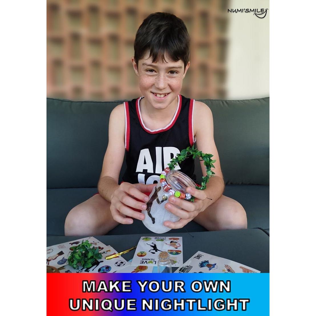 Luz Nocturna Deportiva DIY NUMI'SMILE para Niños 3-12 Años