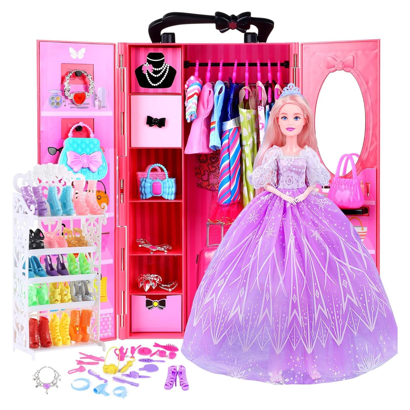 157 Piezas Ropa y Accesorios para Muñecas Vueos 11.5"