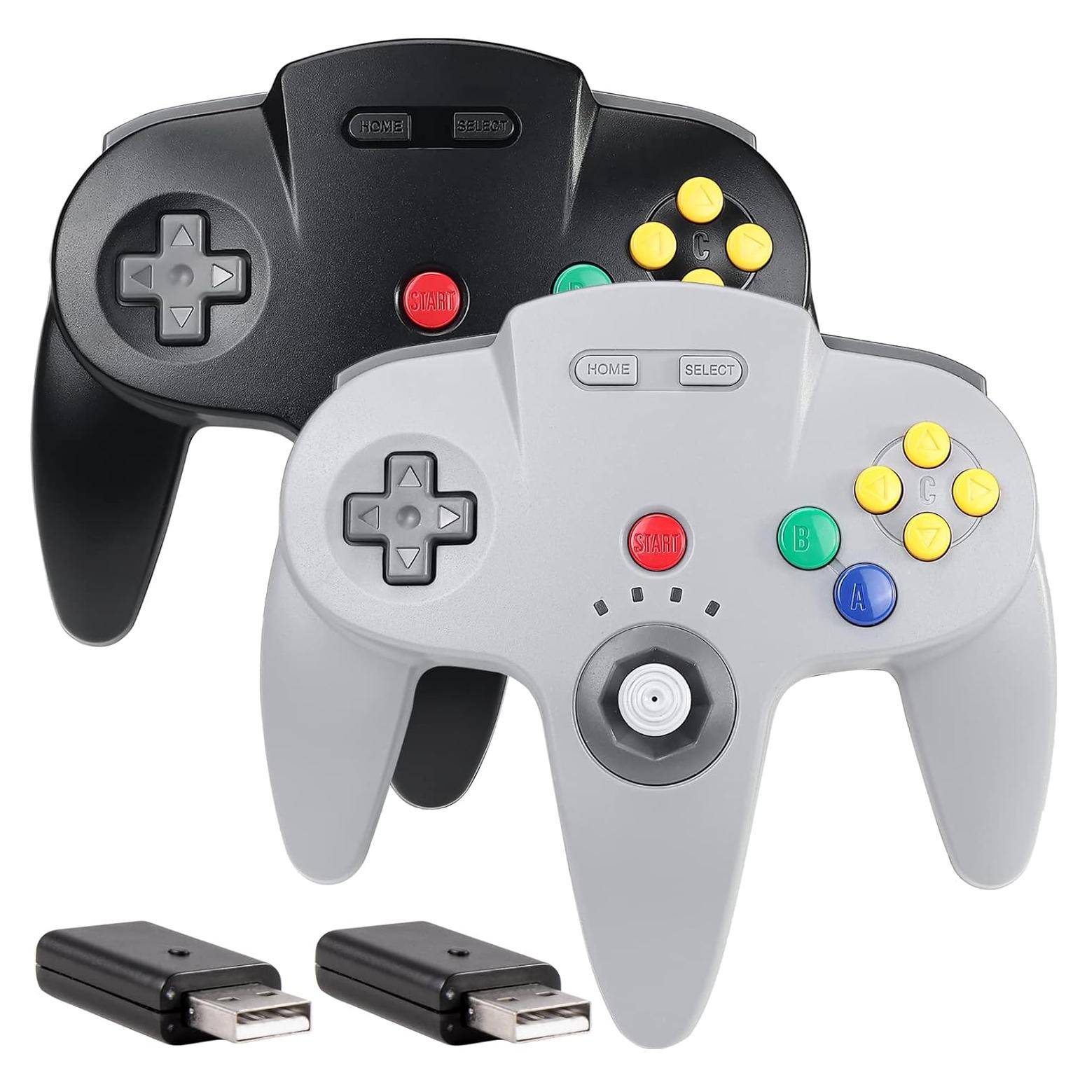 Controlador Inalámbrico SAFFUN NS N64 - 2.4 GHz Recargable