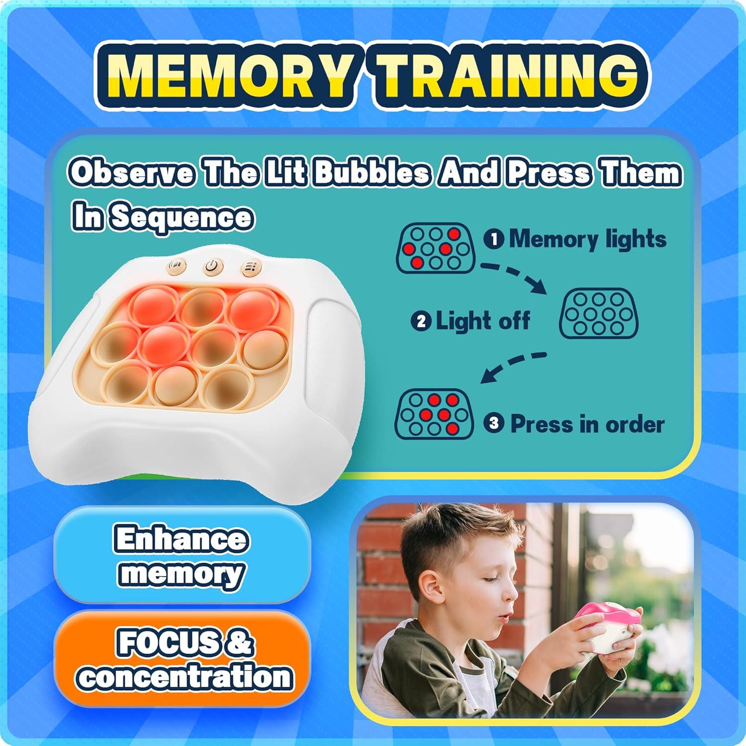 Juego de Empuje Rápido Sienbor 4 Modos para Niños 3-12 Años