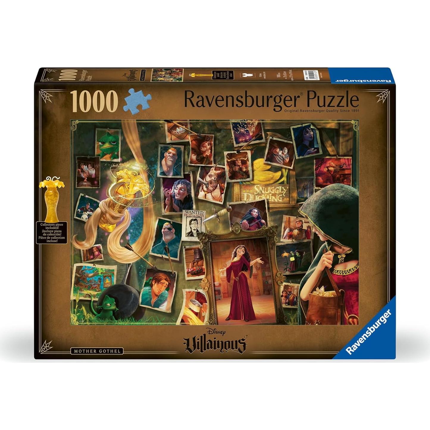 Rompecabezas Ravensburger Disney Villainous 1000 Piezas Madre Gothel