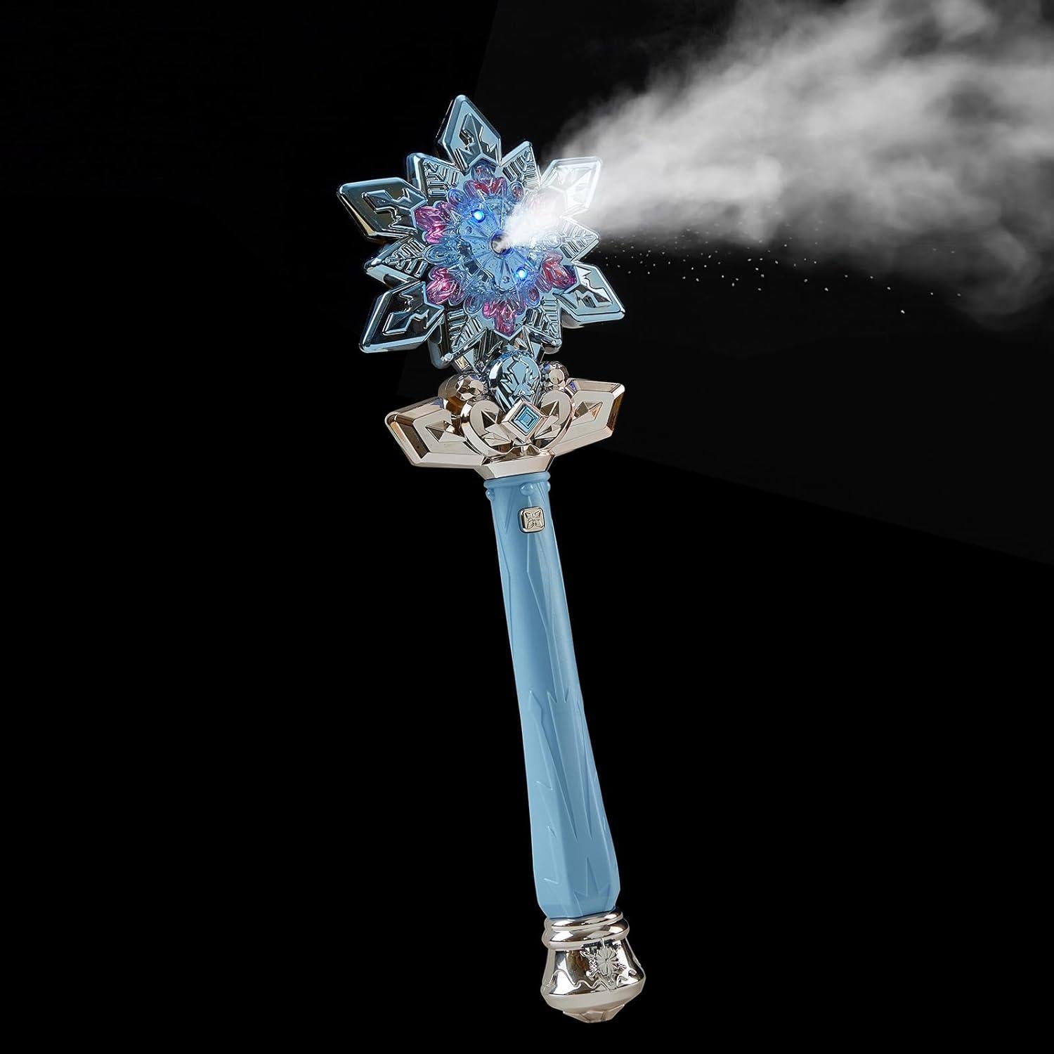 Varita de Copo de Nieve Iluminada Tiempo Efímero 35.6cm Azul