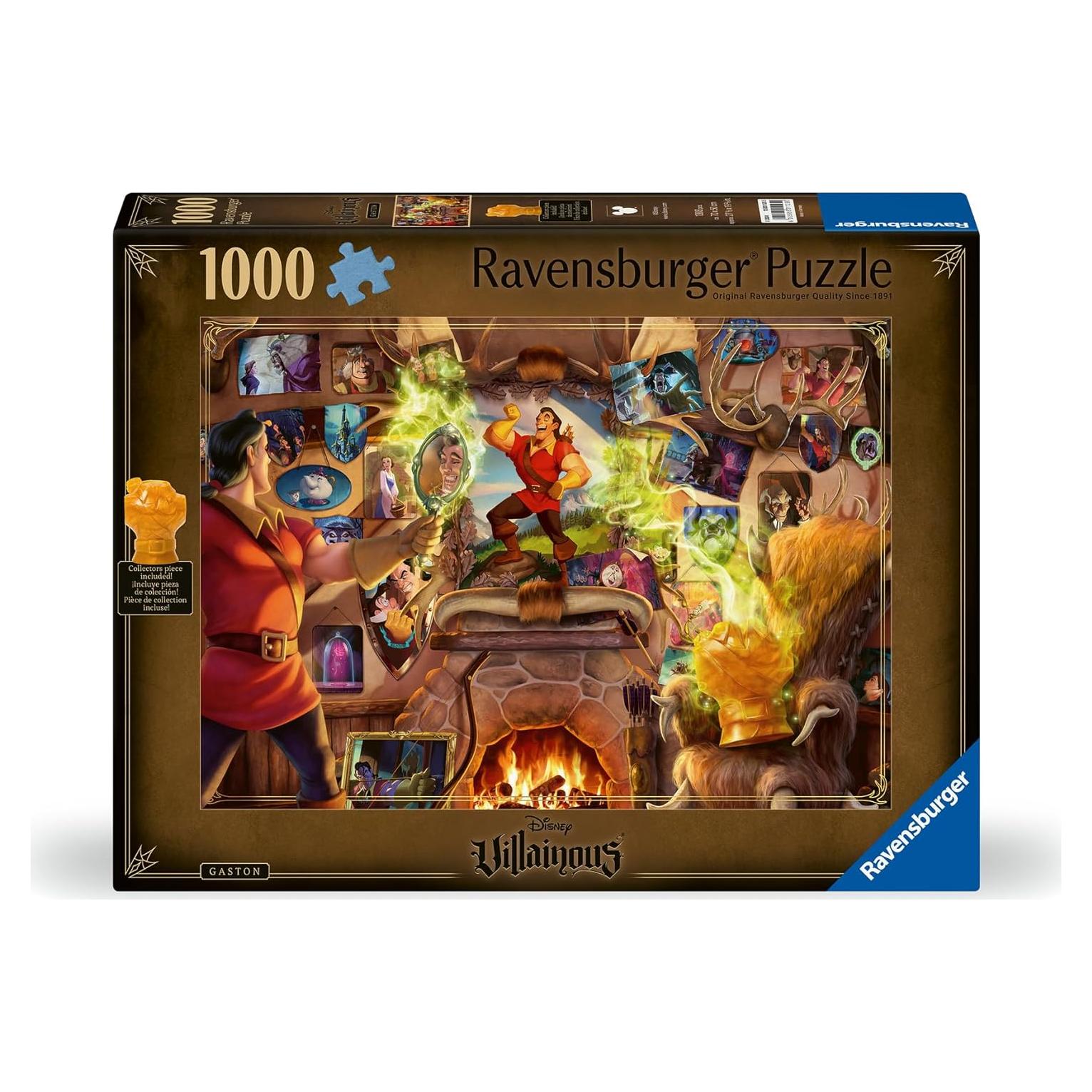 Rompecabezas Ravensburger Disney Villainous Gaston 1000 Piezas