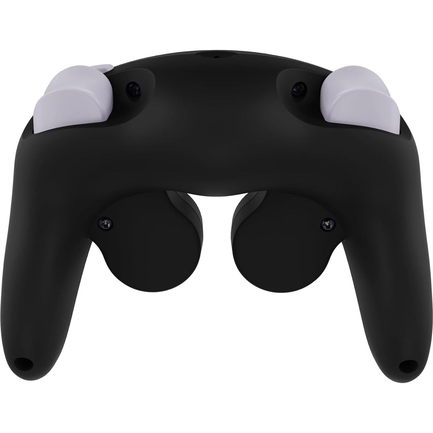 Carcasa Frontal y Trasera eXtremeRate Negra para Controlador GameCube