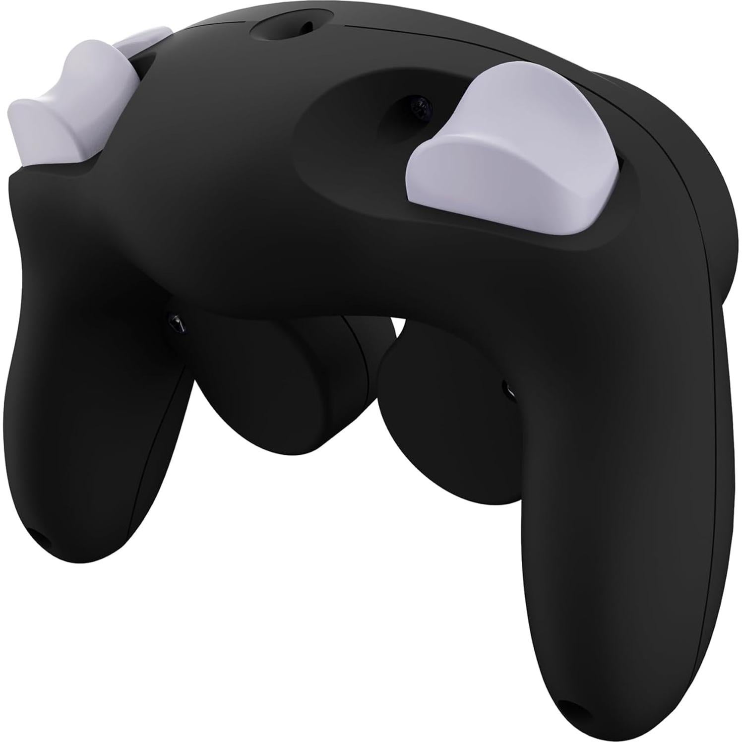 Carcasa Frontal y Trasera eXtremeRate Negra para Controlador GameCube