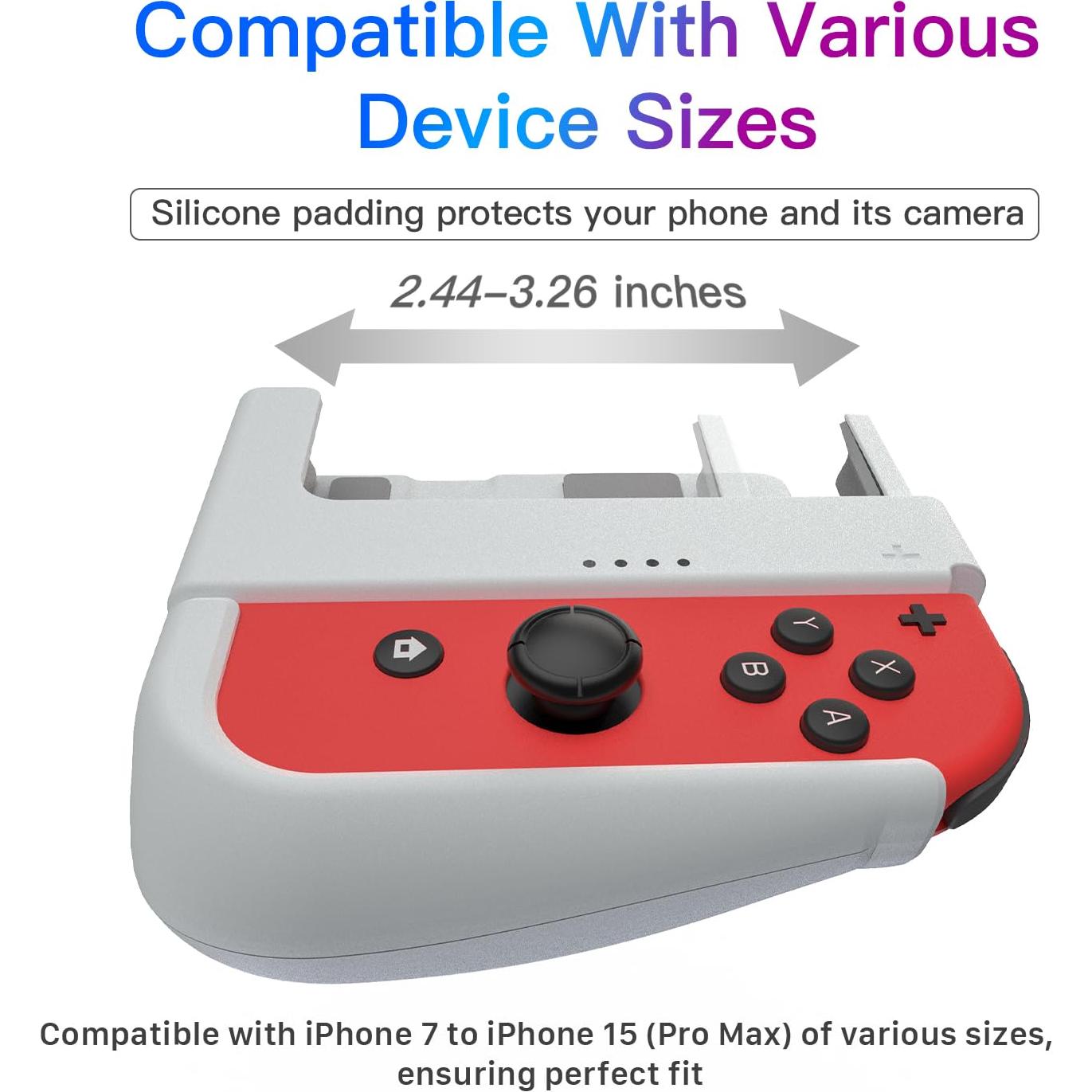 Soporte Ergonómico MystiForge 3-en-1 para iPhone y Switch