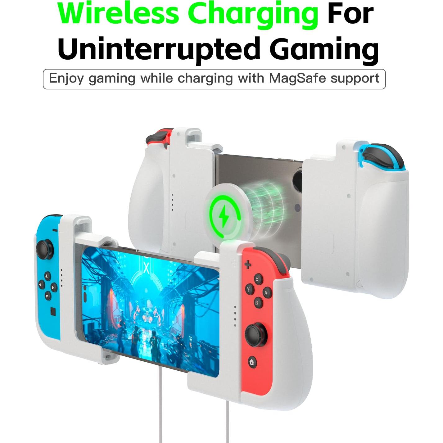 Soporte Ergonómico MystiForge 3-en-1 para iPhone y Switch