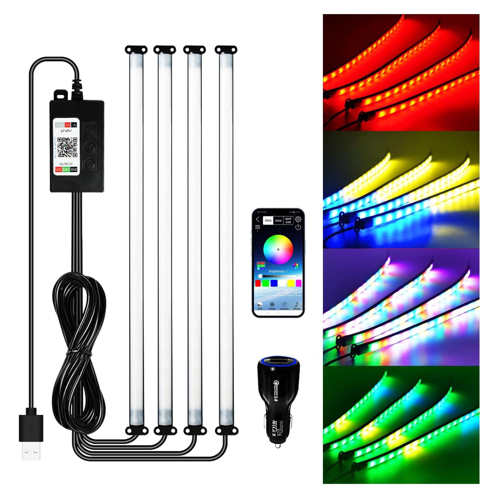 Tira de Luz LED Interior GZ5CG FWD-P7210 RGB 210 Modos