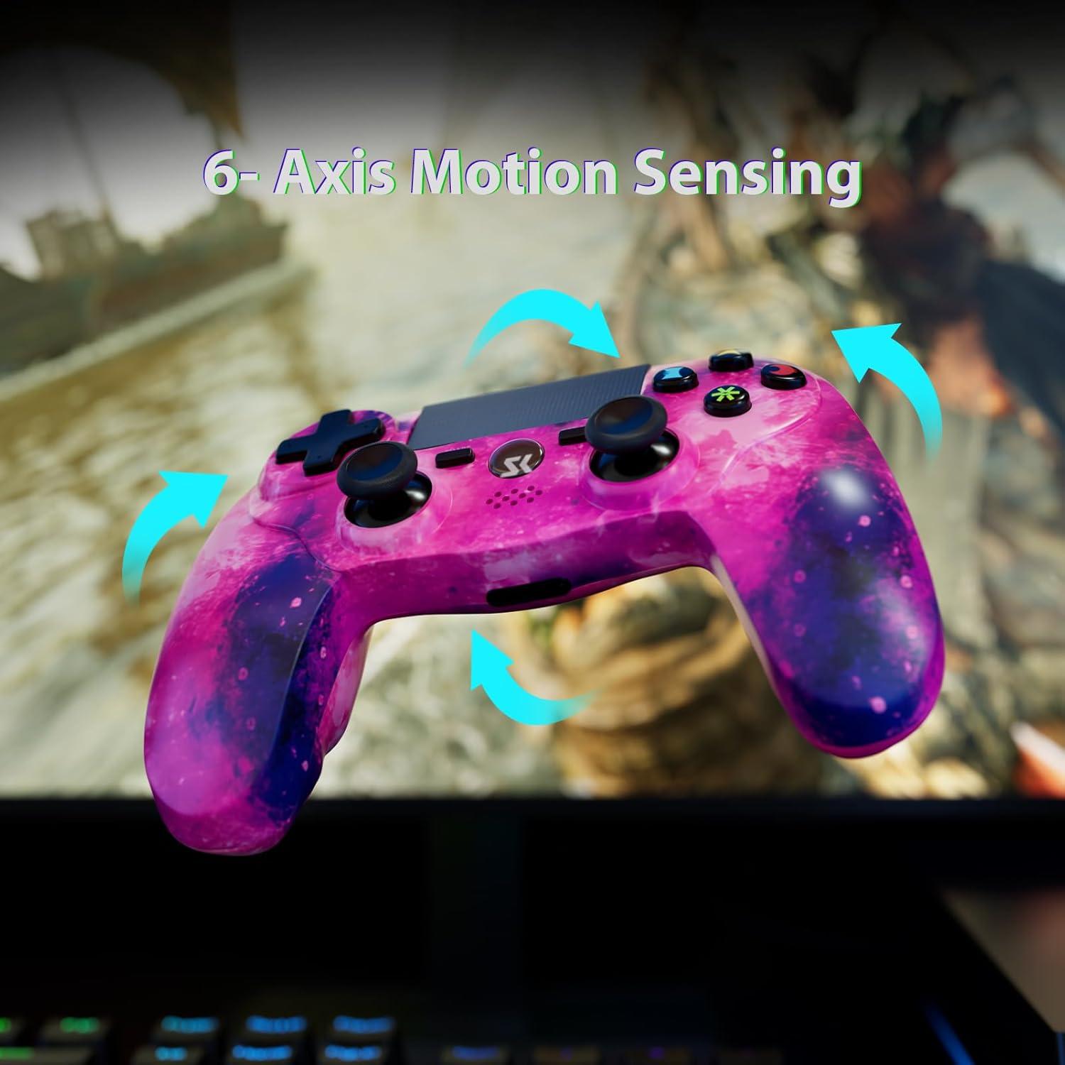 Controlador Inalámbrico Rosa CHENGDAO para PS4/Slim/Pro