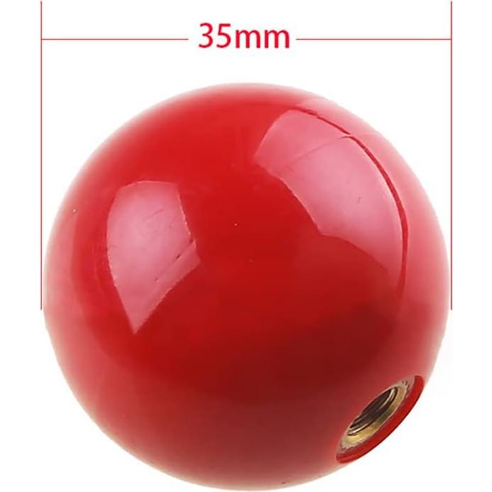 Cabezas de Joystick Redondas GSHLLO 35mm Rojo - 2 Pcs