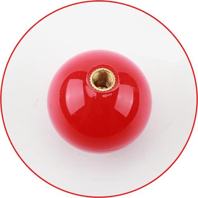 Cabezas de Joystick Redondas GSHLLO 35mm Rojo - 2 Pcs