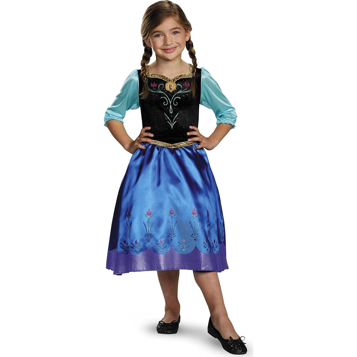Disfraz de Princesa Anna Disney para Niñas 3T-4T