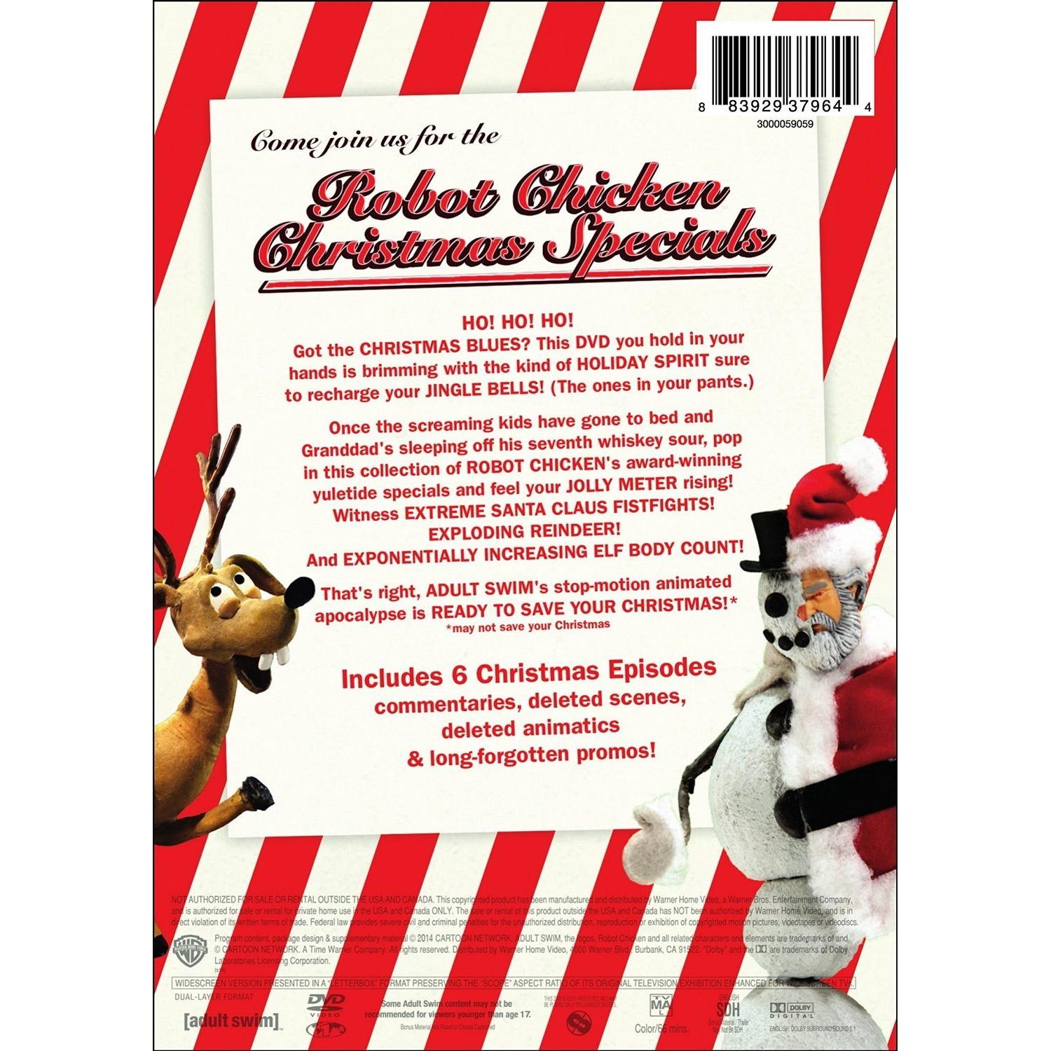 Robot Chicken DVD Especiales de Navidad - Warner 55 min