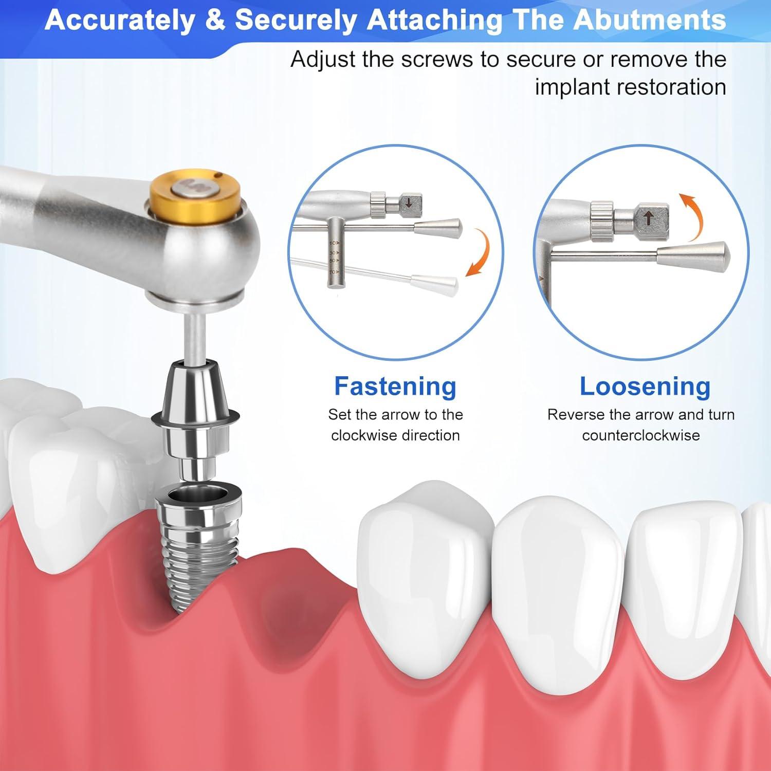 Juego de Llave de Torque Mokemok 16 Piezas 10-70 Ncm