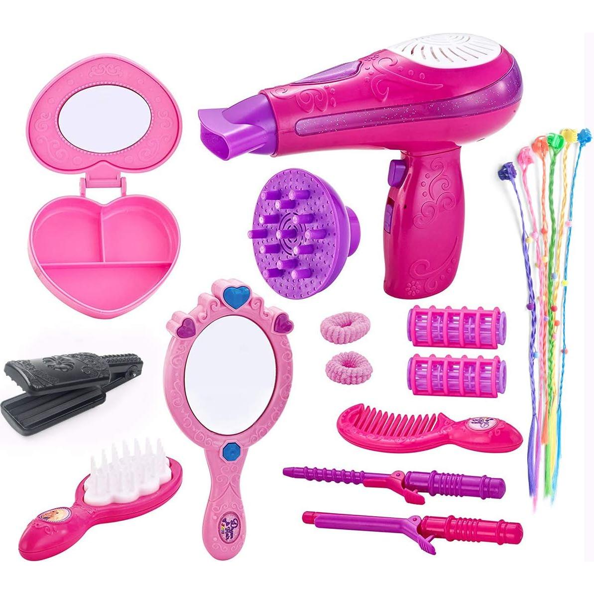 Conjunto de Juego de Peluquería Bettina Vogue con Secador y Espejo