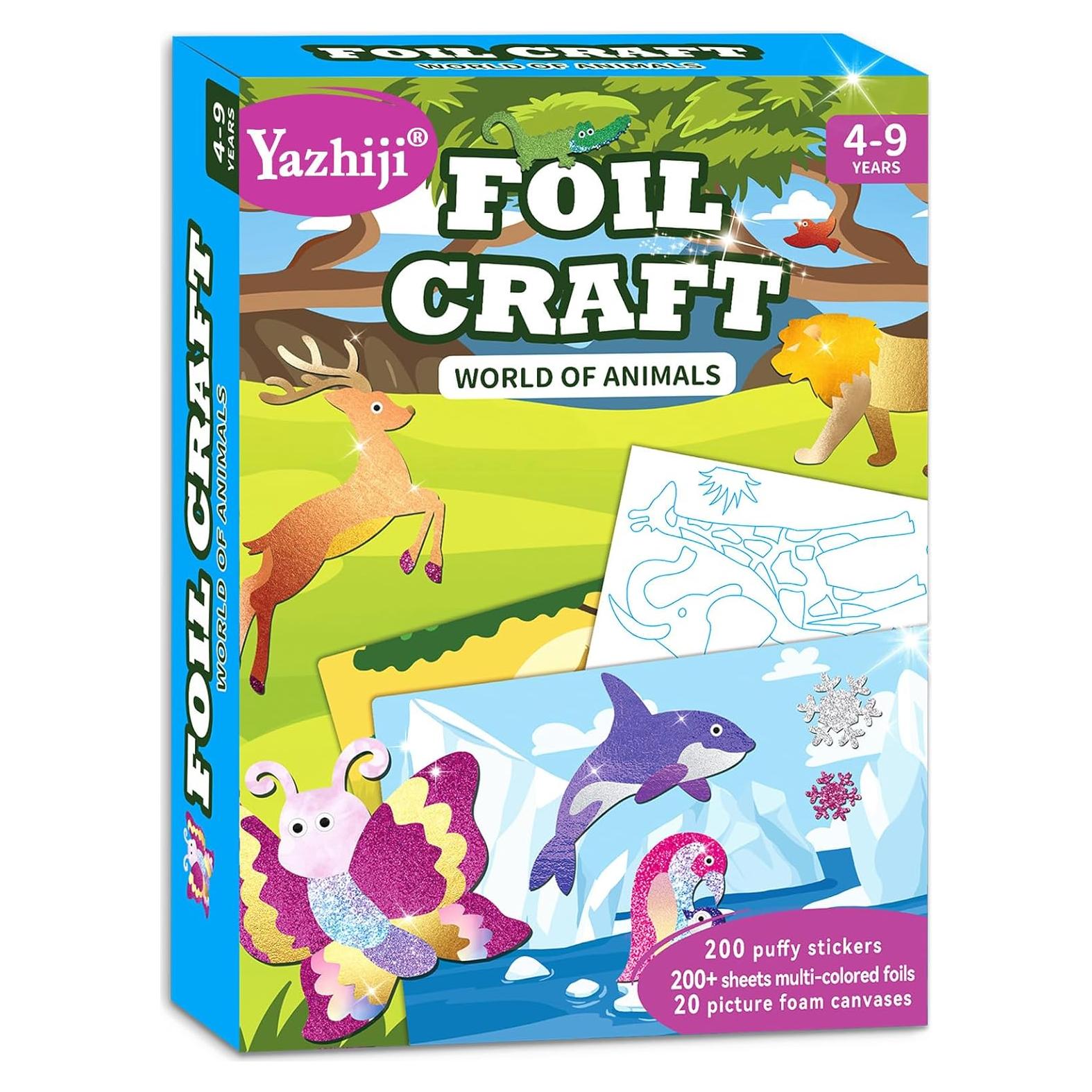 Kit de Manualidades con Foil Yazhiji - 601 Piezas para Niños