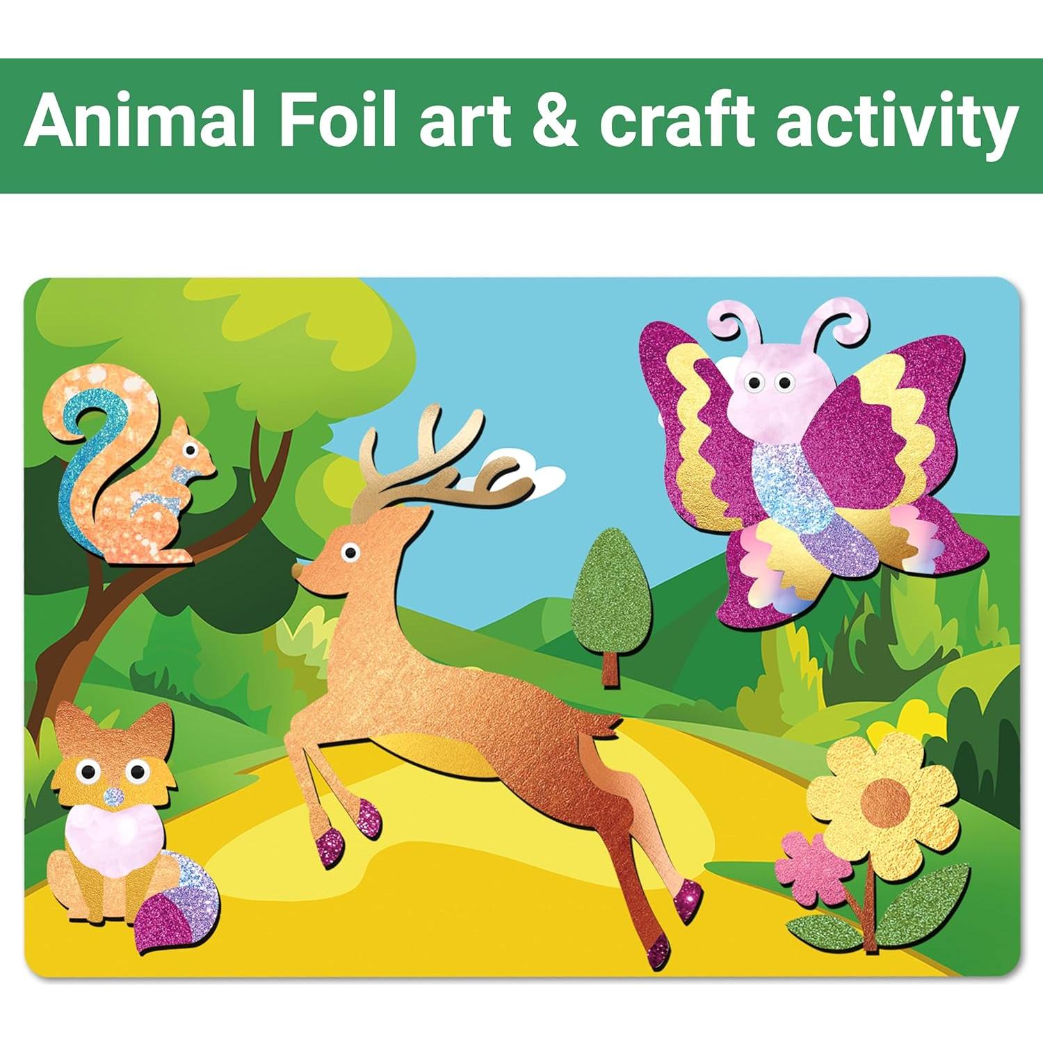 Kit de Manualidades con Foil Yazhiji - 601 Piezas para Niños