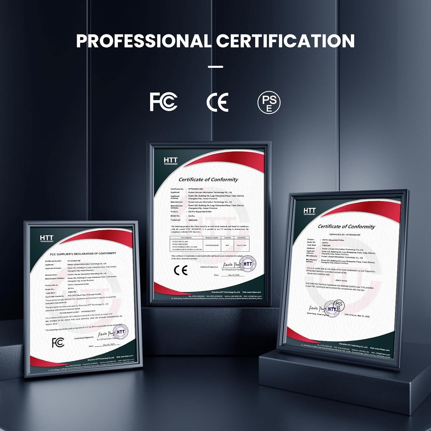 Cambiador Secuencial SIMSONN SQ Pro con Sensor Hall 13cm