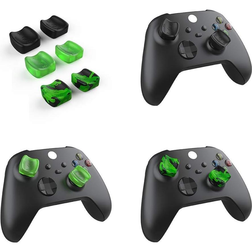Empuñaduras para Pulgares Gioteck SMP Xbox Series X - 3 Pack Antideslizante