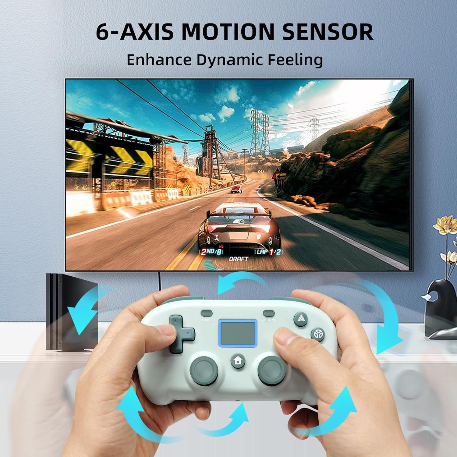 Controlador Inalámbrico DYONDER Verde para PS4 y PC