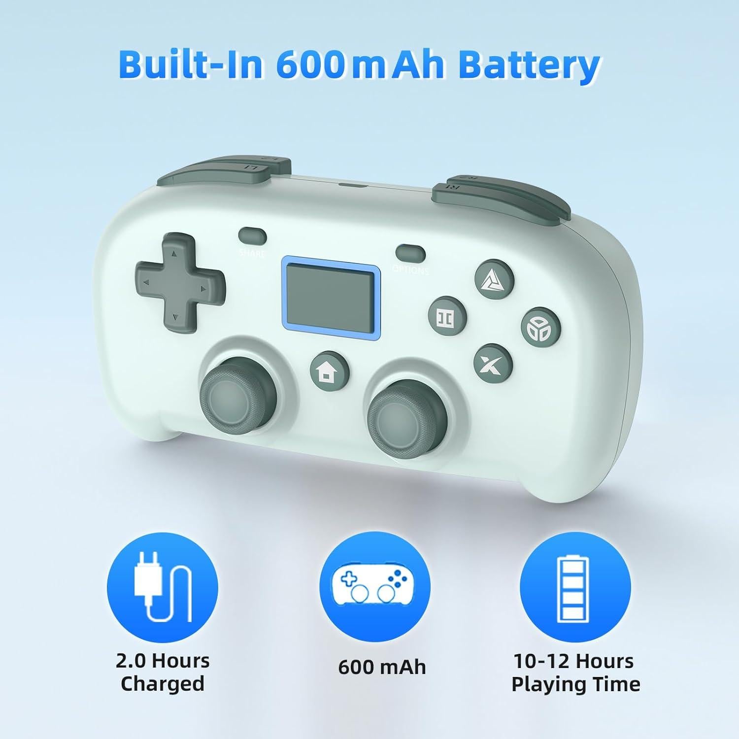 Controlador Inalámbrico DYONDER Verde para PS4 y PC