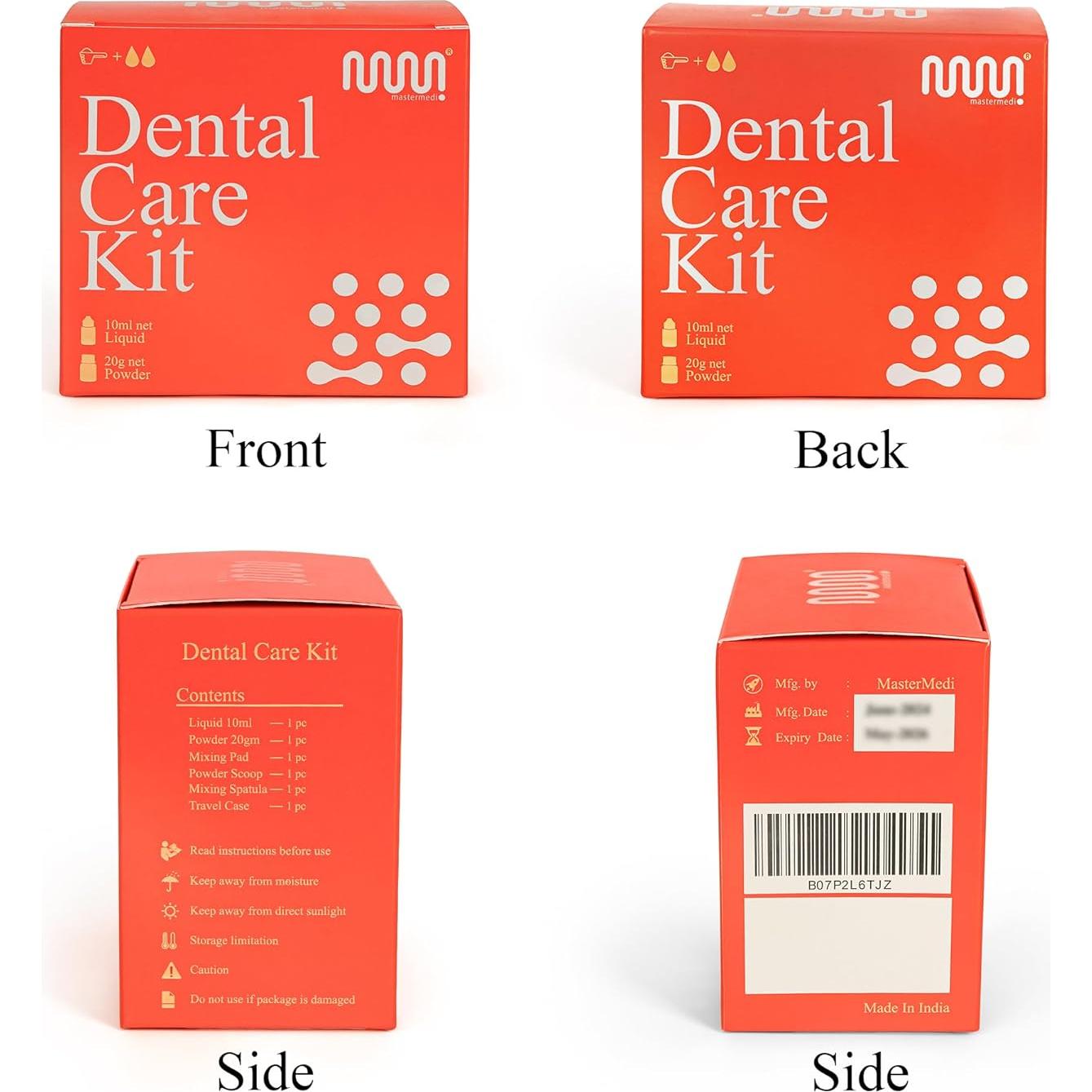 Kit de Cuidado Dental MasterMedi para Coronitas y Puentes