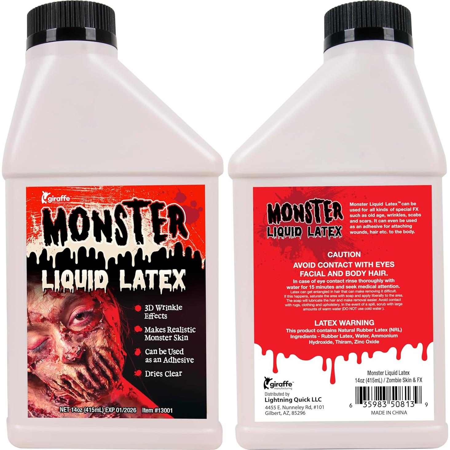 Látex Líquido Monstruo Kangaroo - 414ml Efectos Especiales