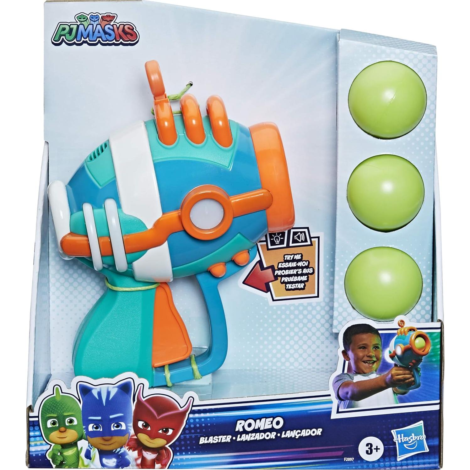Lanzador de Pelotas PJ Masks Romeo - Juguete para Niños 3+
