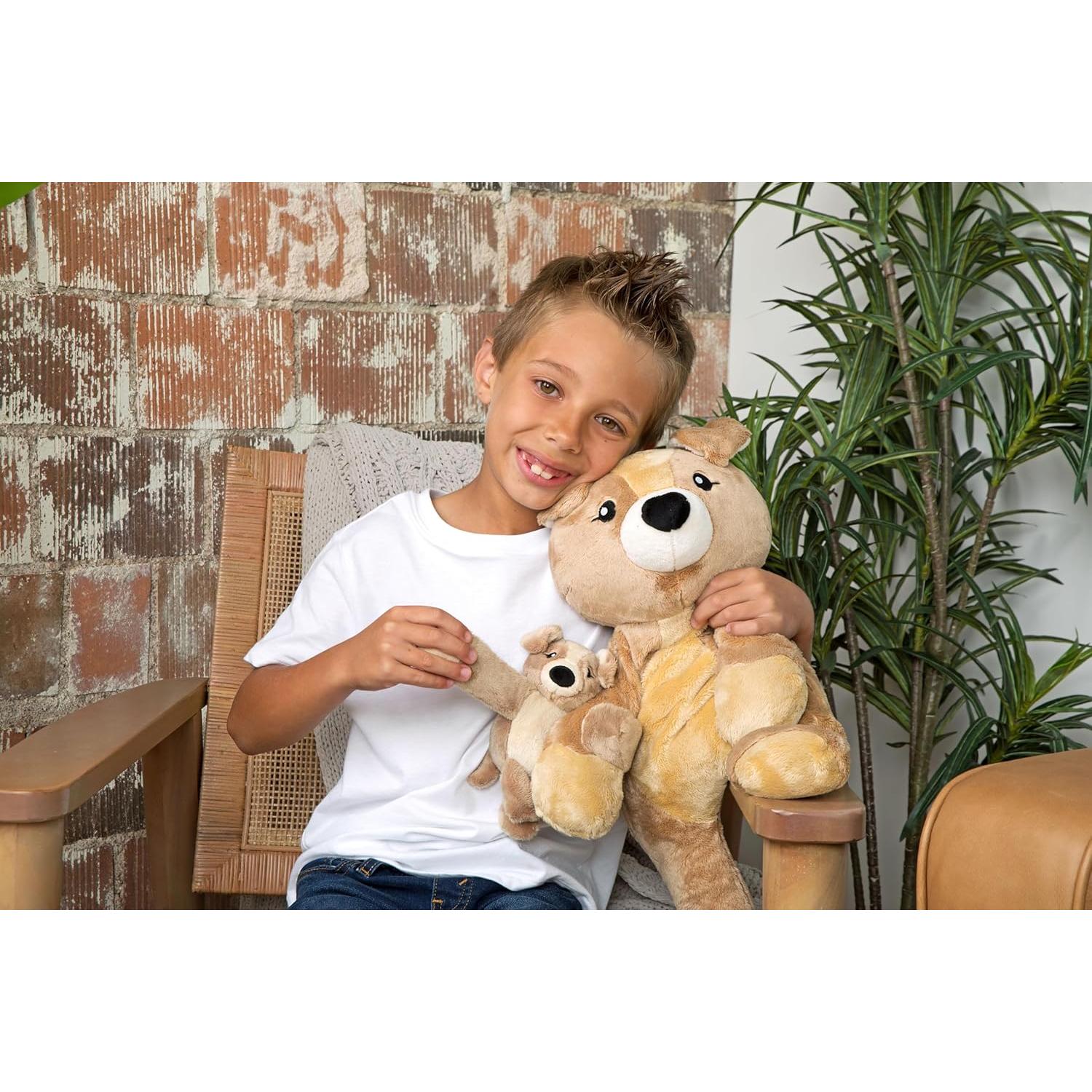 Hug Babies Mini Peluche Charlie el Cachorro 20 cm Suave y Portátil