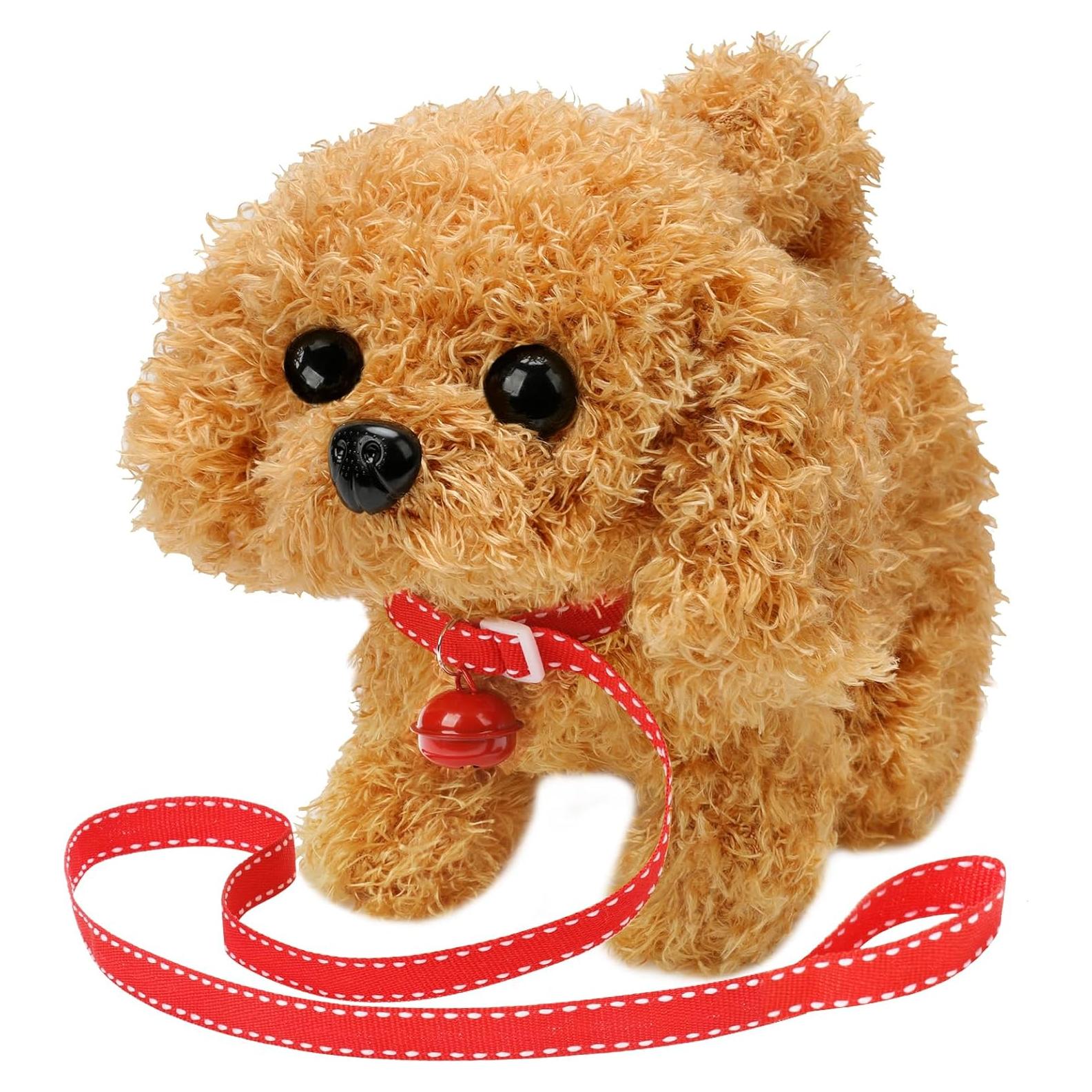 Peluche Perro Interactivo KSABVAIA - Camina y Ladra