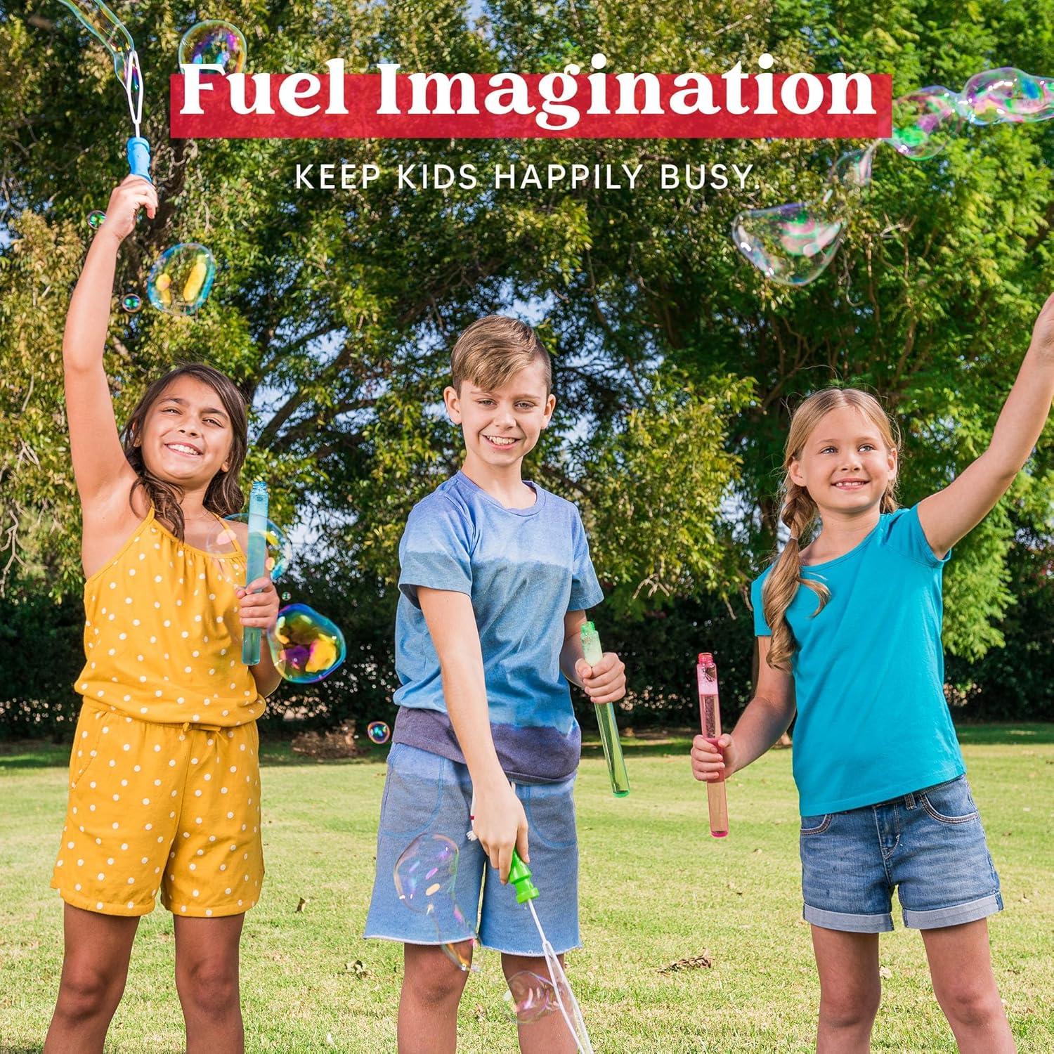 Varitas de Burbuja Grandes Joyin 6 PCS 37.1 cm No Tóxicas