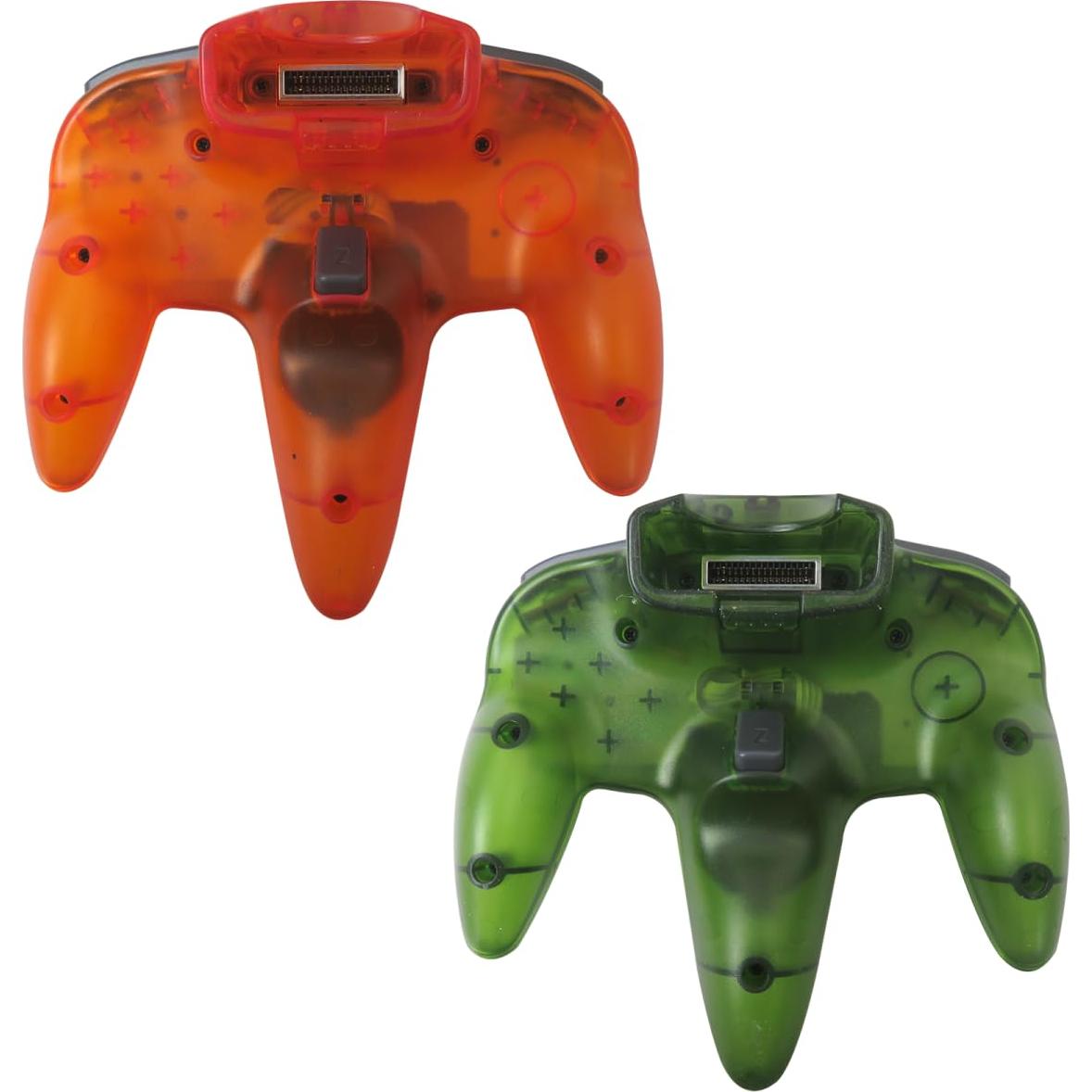 Controlador Clásico con Cable Loner para Consola N64 - 2 Unidades