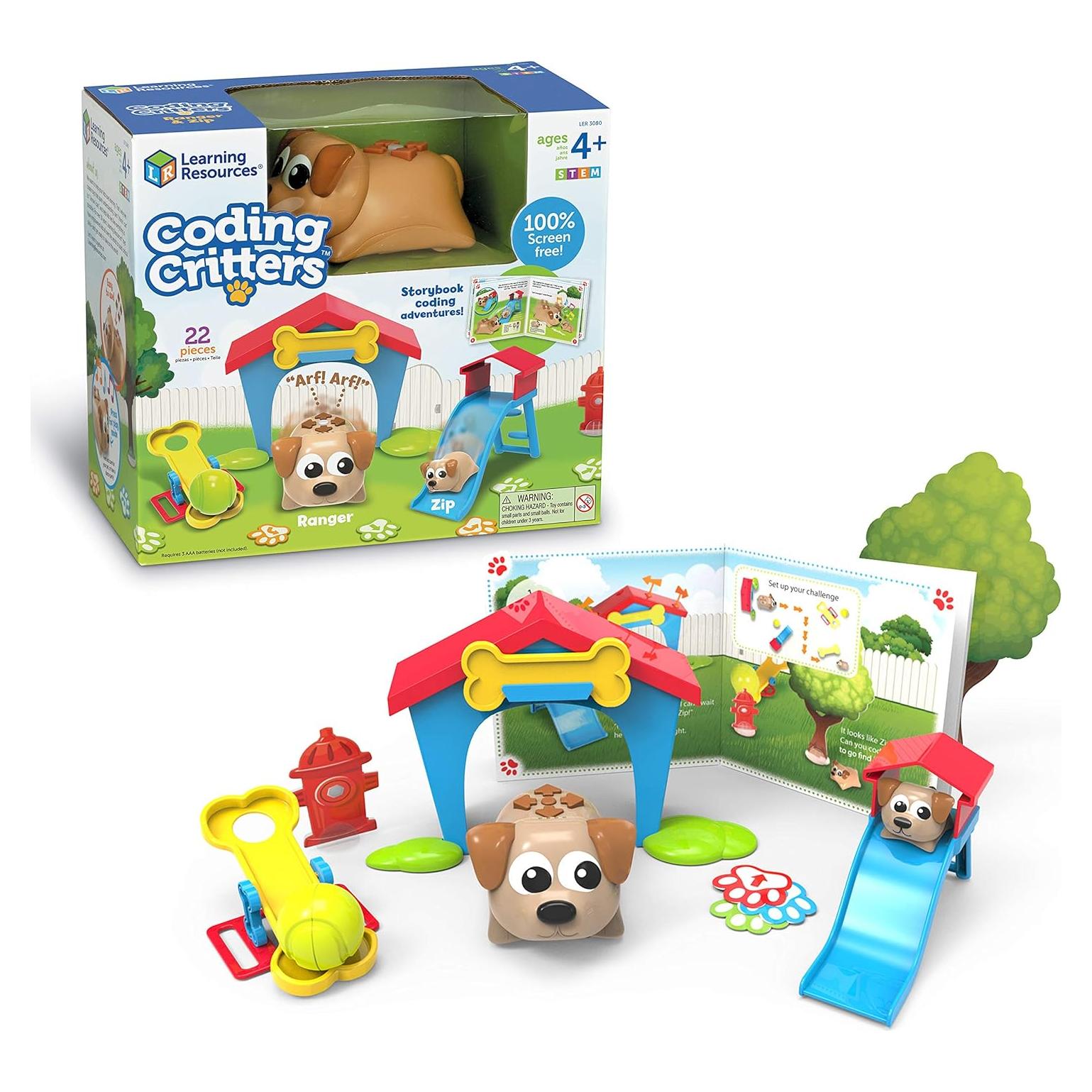 Juego de Codificación Temprana Ranger y Zip 22 Piezas