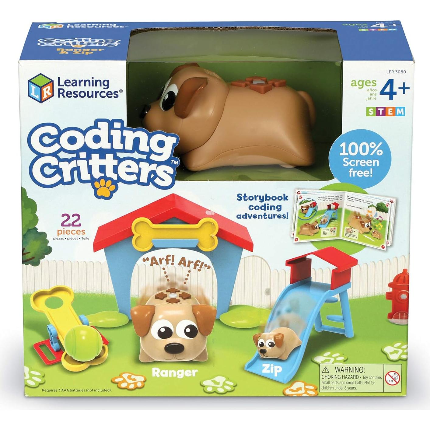 Juego de Codificación Temprana Ranger y Zip 22 Piezas