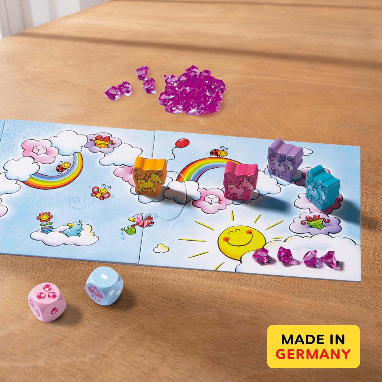 Juego de Mesa HABA Cristales de Nubes Unicornio 3+