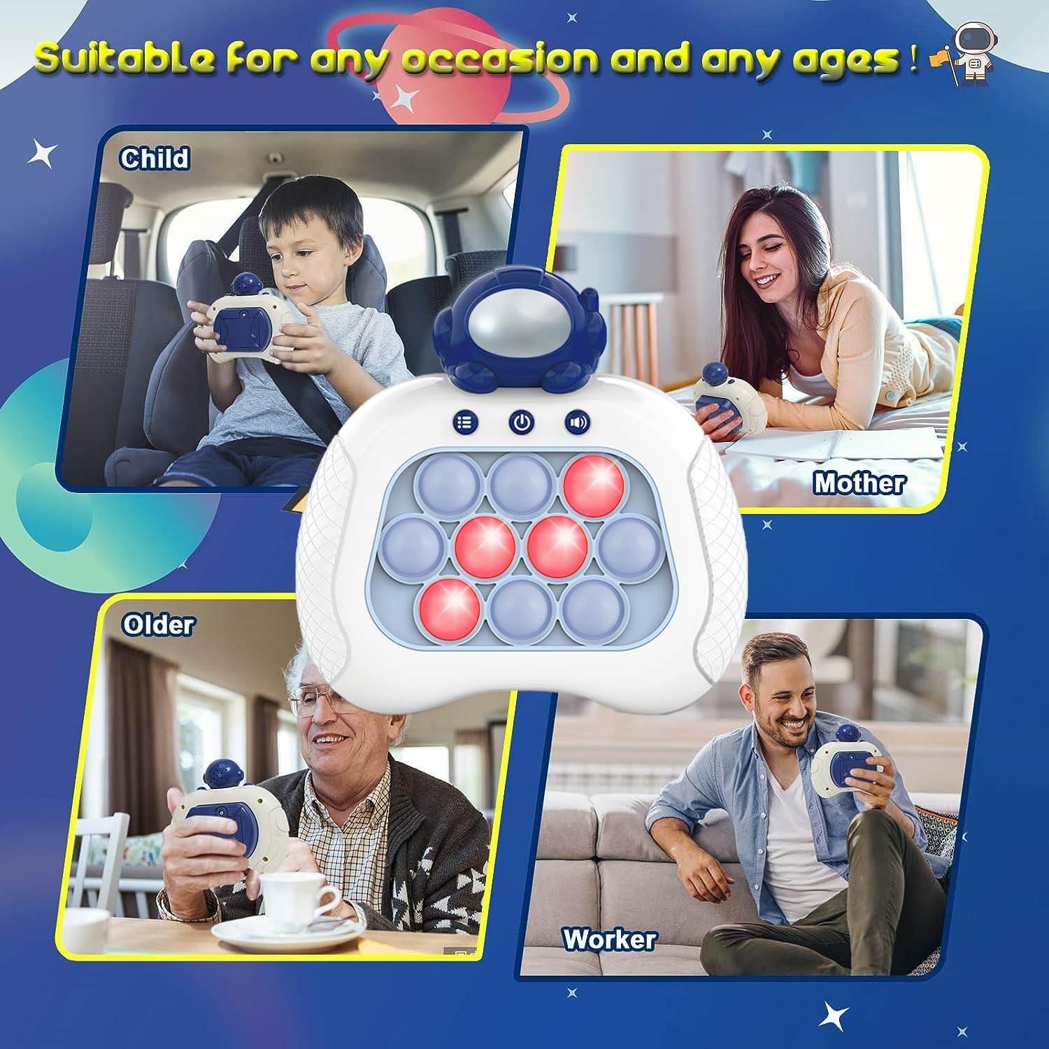 Juego Antiestrés Portátil Lesipee Astronauta Azul 999 Niveles