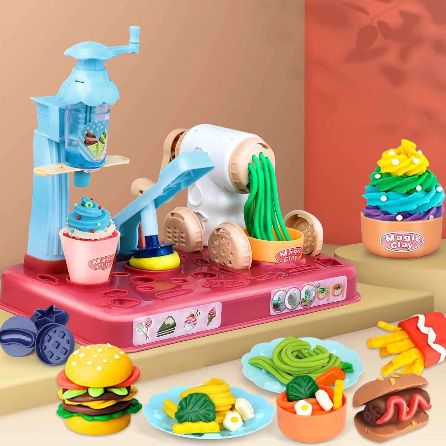 Set de Cocina 3 en 1 Hapystar con 24 Pcs de Playdough
